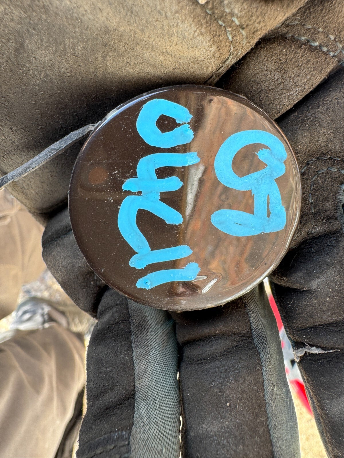 Genuine HYUNDAI 86688G4000 Tow Cap, Hook cover for i30 1.4 2016 Brown