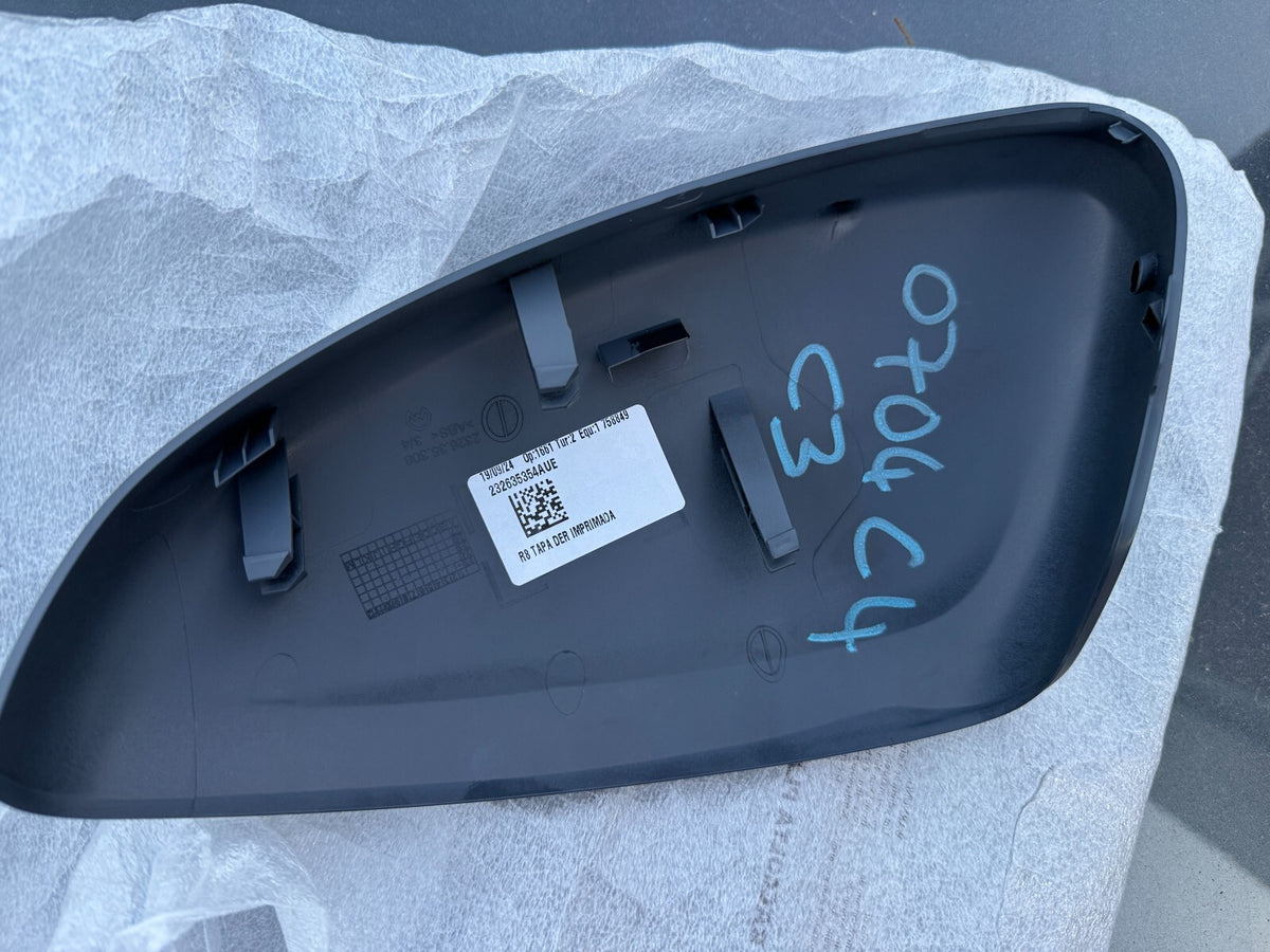 GENUINE OEM VAUXHALL CORSA RIGHT OS MIRROR COVER PRIMED