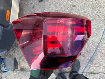 GENUINE VOLKSWAGEN POLO LEFT REAR LED LIGHT 2023 2G0945095F CHIPPED LENS