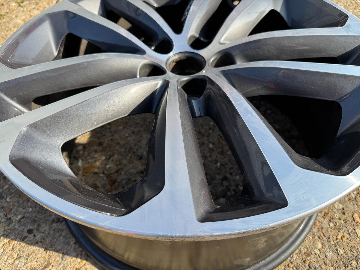 JAGUAR F-PACE ALLOY WHEEL HK8M-1007-EA 8.5JX19 ET45 GOOD CONDITION