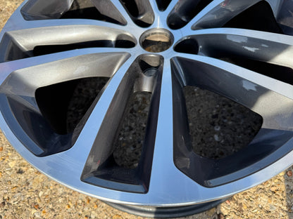 JAGUAR F-PACE ALLOY WHEEL HK8M-1007-EA 8.5JX19 ET45 GOOD CONDITION