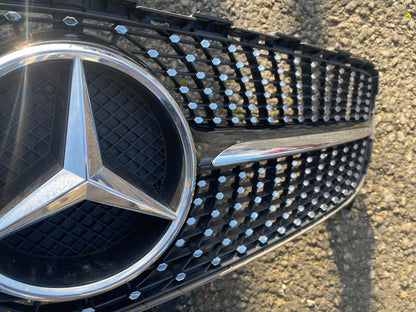 Genuine Mercedes W176 A-Class Radiator Grill Grille Diamond Grill A176888176