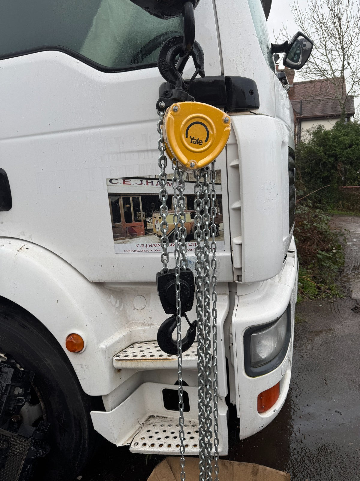 Yale VSIII 3000kg Single Fall Chain Block and Tackle Manual Hoist engine hoist