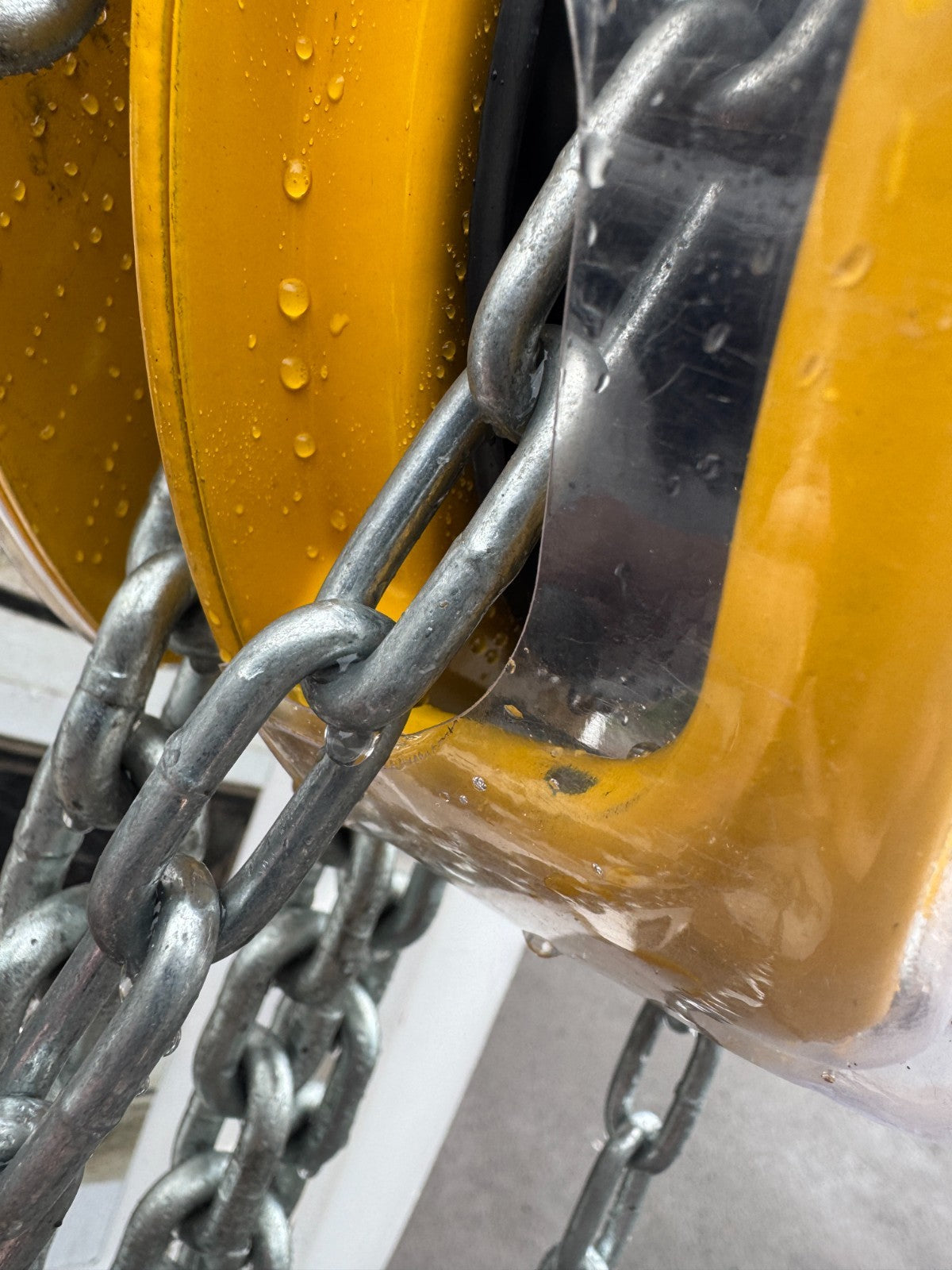 Yale VSIII 3000kg Single Fall Chain Block and Tackle Manual Hoist engine hoist