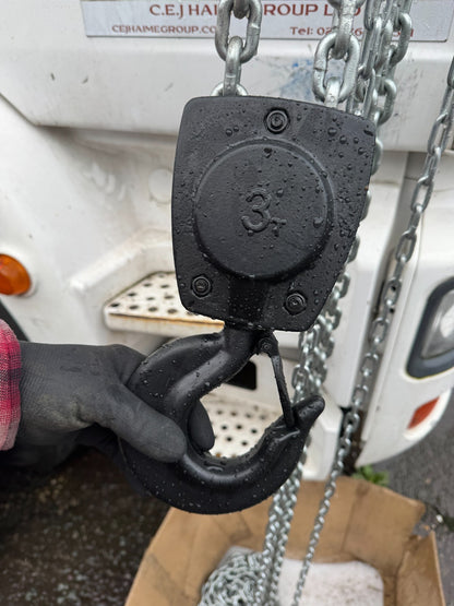 Yale VSIII 3000kg Single Fall Chain Block and Tackle Manual Hoist engine hoist