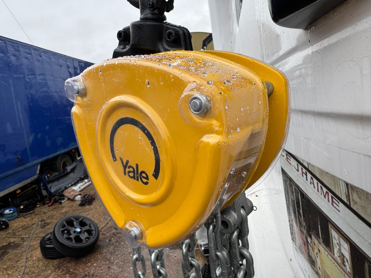Yale VSIII 3000kg Single Fall Chain Block and Tackle Manual Hoist engine hoist