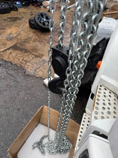 Yale VSIII 3000kg Single Fall Chain Block and Tackle Manual Hoist engine hoist