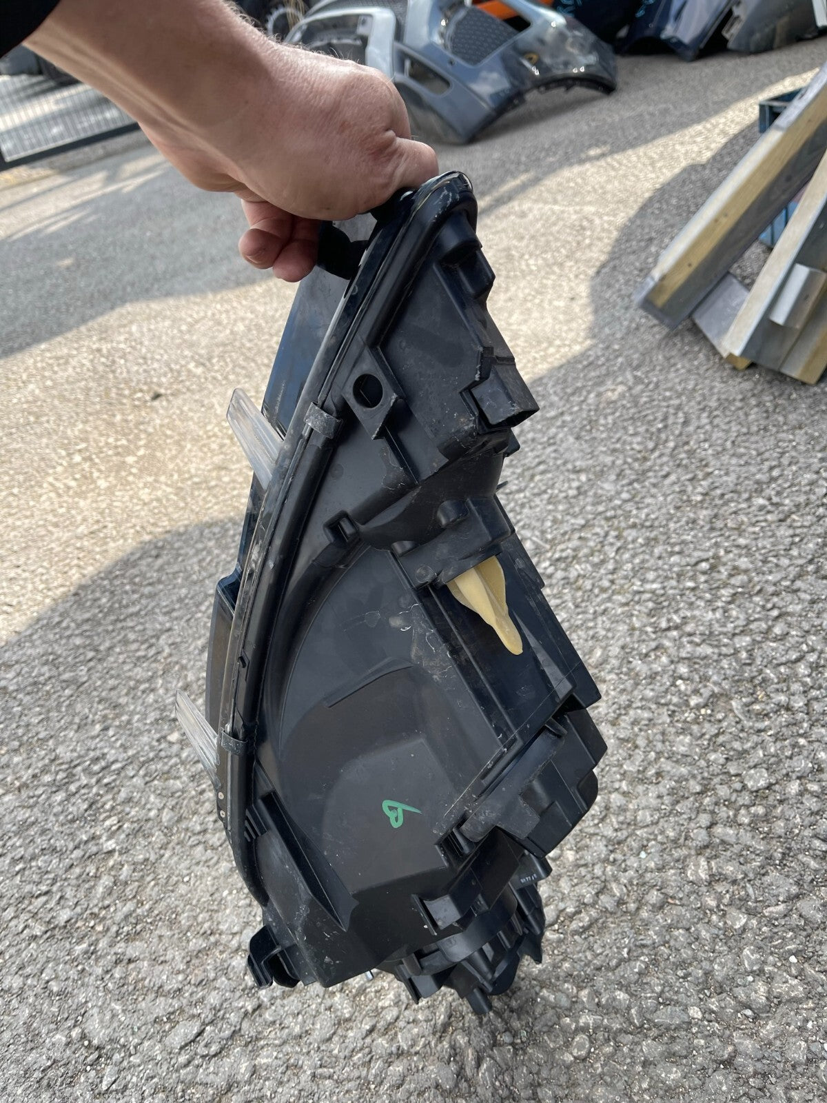2021 PEUGEOT 308 MK2 HEADLIGHT RIGHT 9816990780 FACELIFT DAMAGED