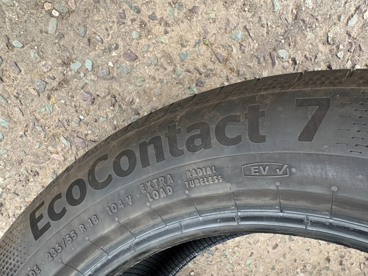 235/55/18 104V !Continental Eco Contact 7! 6MM+ DOT2725 235 55 18 2355518 XL