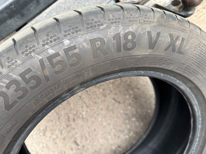 235/55/18 104V !Continental Eco Contact 7! 6MM+ DOT2725 235 55 18 2355518 XL