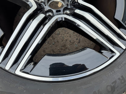 GENUINE Mercedes X254 Rear Alloy Wheel Rim & Tyre 9.5Jx20 ET35.5 A2544010700