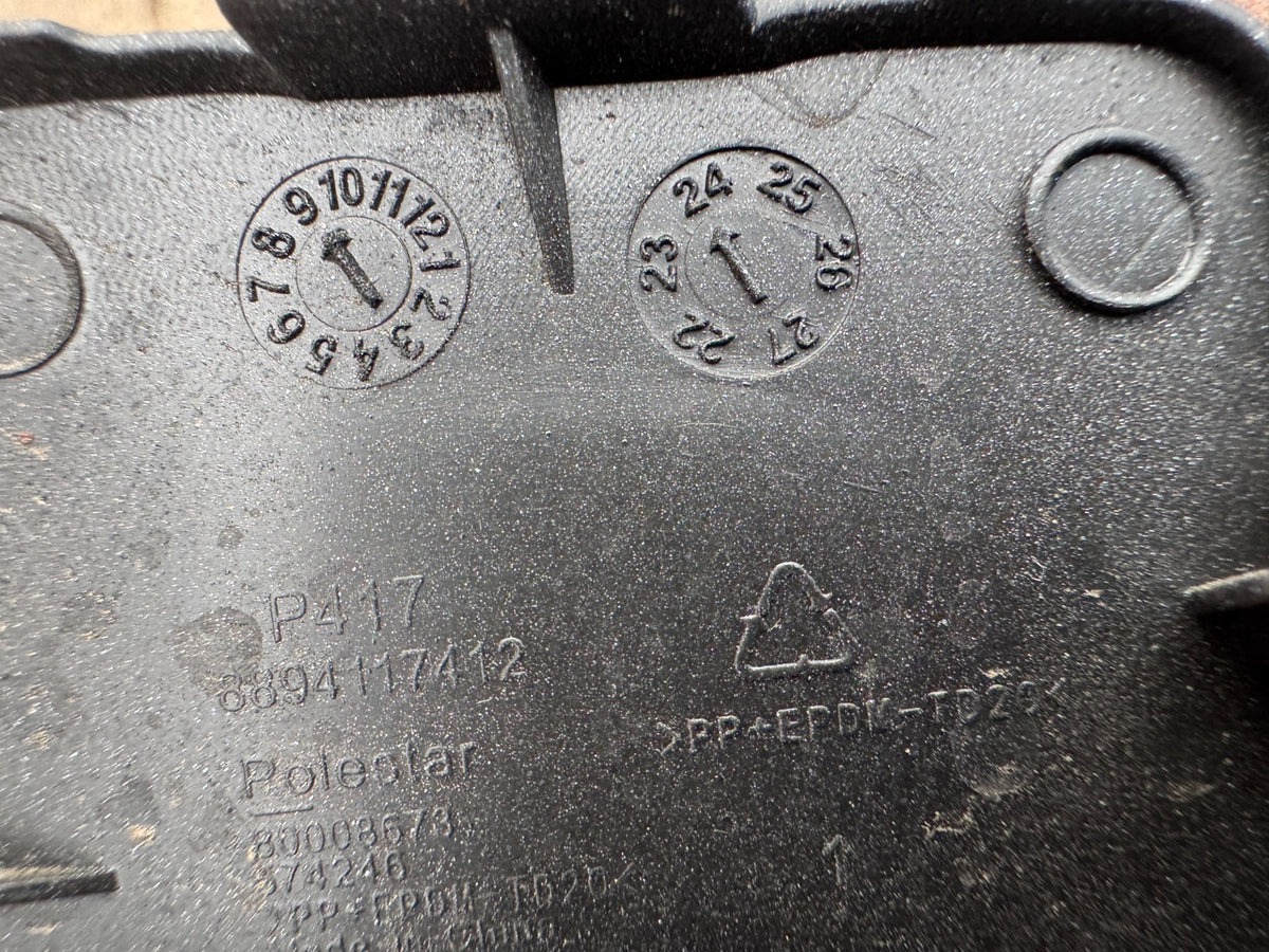 POLESTAR 4 2024-ON GENUINE REAR BUMPER TOW HITCH COVER INSERT 80013696 80008673
