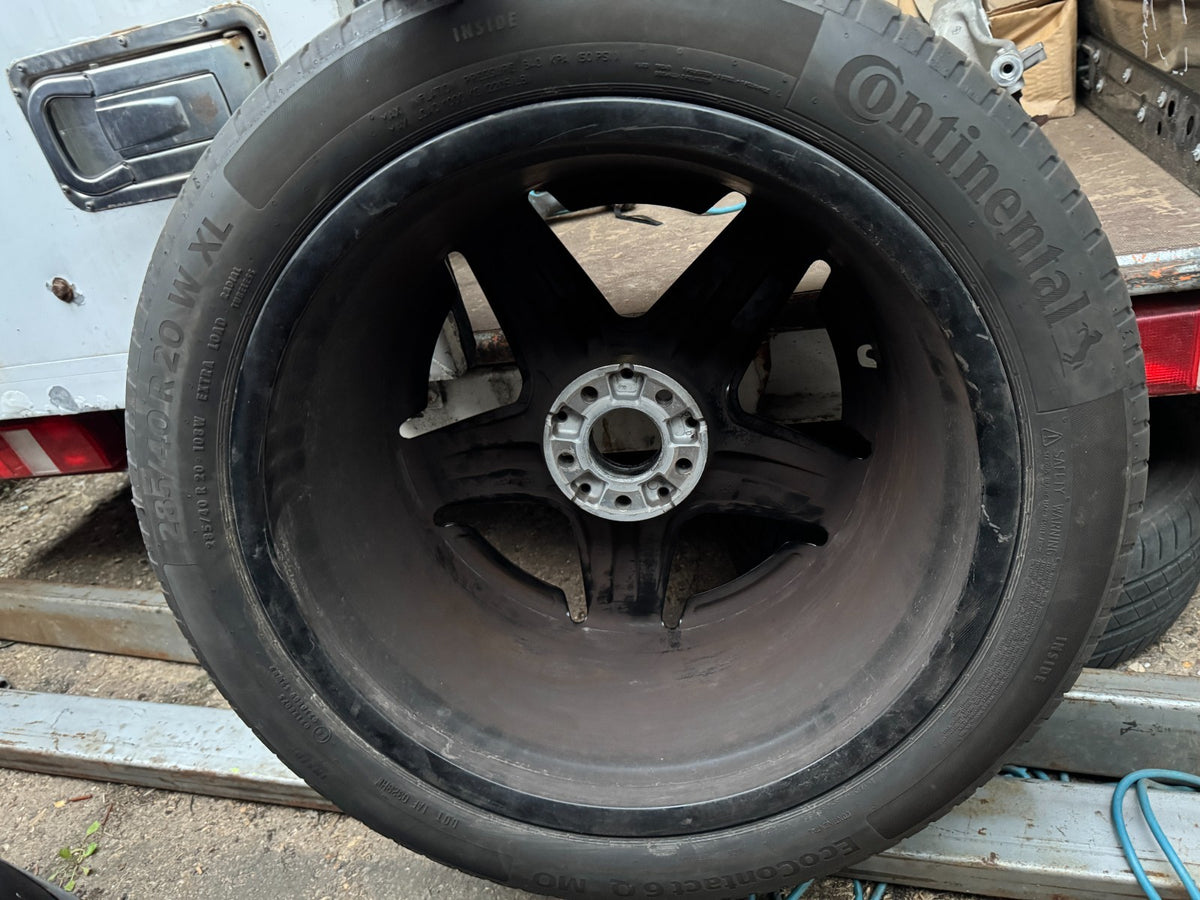 GENUINE Mercedes X254 Rear Alloy Wheel Rim & Tyre 9.5Jx20 ET35.5 A2544010700