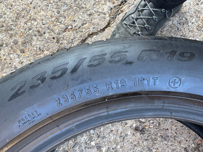 235 55 19 101T Pirelli Scorpion ELECT Tyre 4.5mm DOT 2123 NO REPAIRS NEXT DAY D