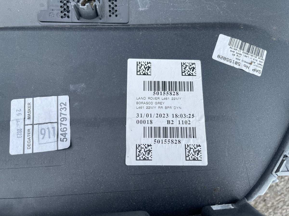 Range Rover Sport L461 22MY 後保桿 2022 年起 灰色 BORASCO GREY N9X2-17D781-B