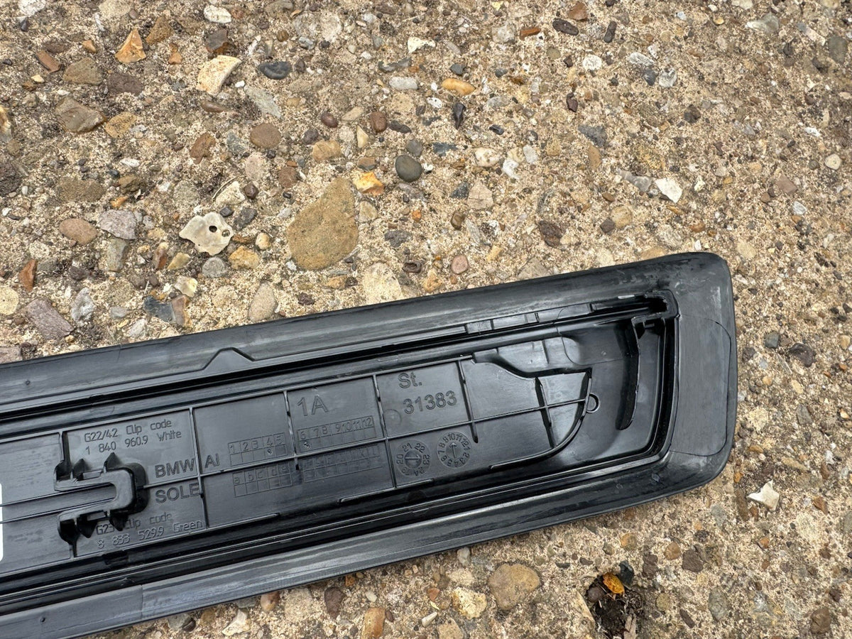 2024 BMW M4 G82 COMPETITION SILL KICK PLATE 8075024-06