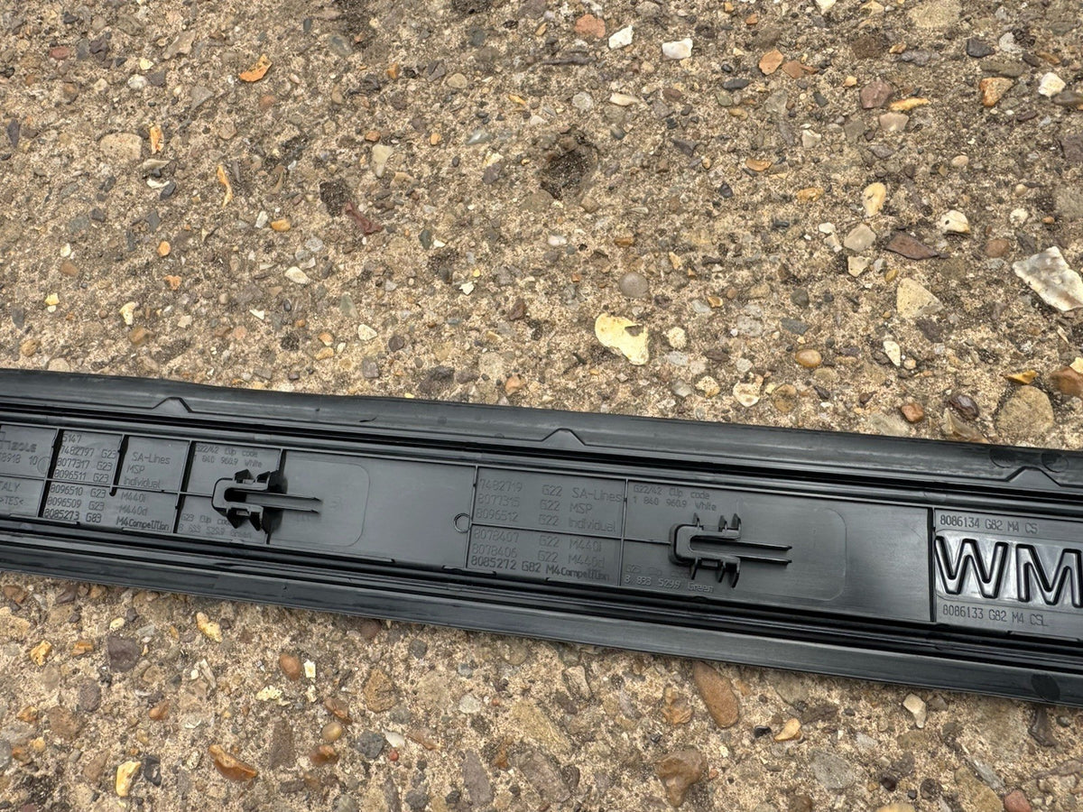 2024 BMW M4 G82 COMPETITION SILL KICK PLATE 8075024-06