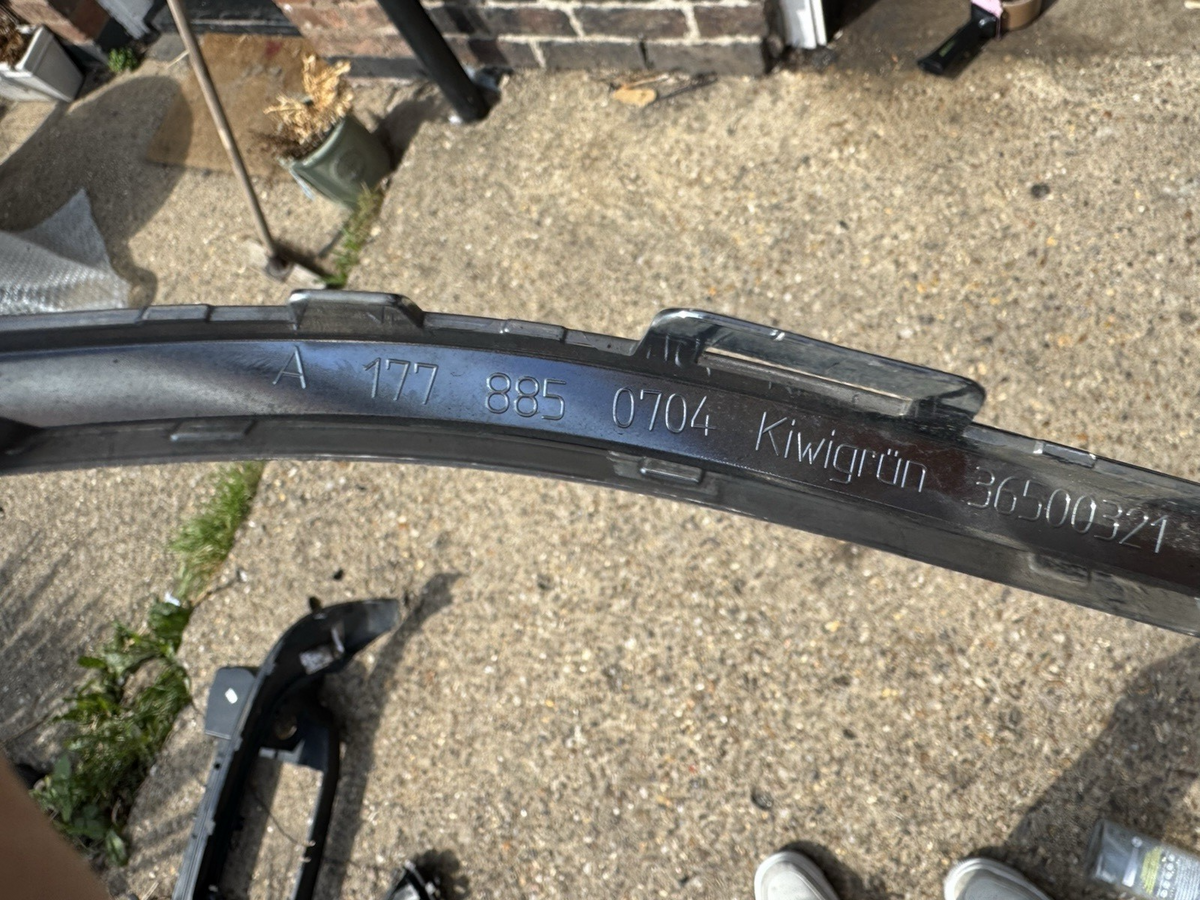 a1778855601 Rear Bumper Trim Strip Cover GENUINE Mercedes-Benz W177 A CLASS