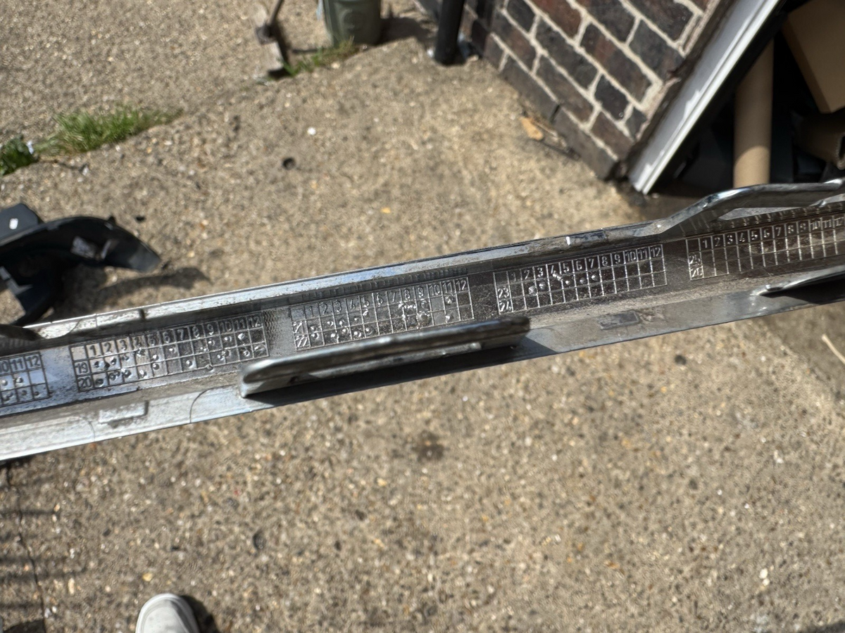 a1778855601 Rear Bumper Trim Strip Cover GENUINE Mercedes-Benz W177 A CLASS