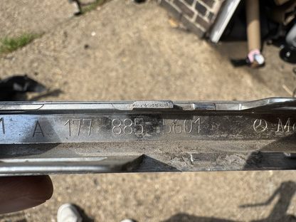 a1778855601 Rear Bumper Trim Strip Cover GENUINE Mercedes-Benz W177 A CLASS