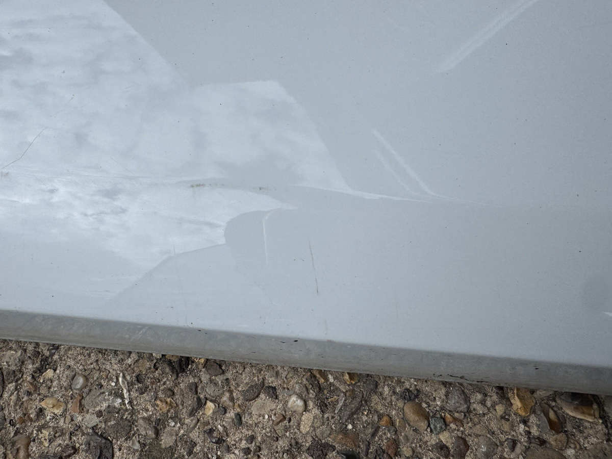 Audi Q7 4M 2017 Left door trim molding 4M0853969B