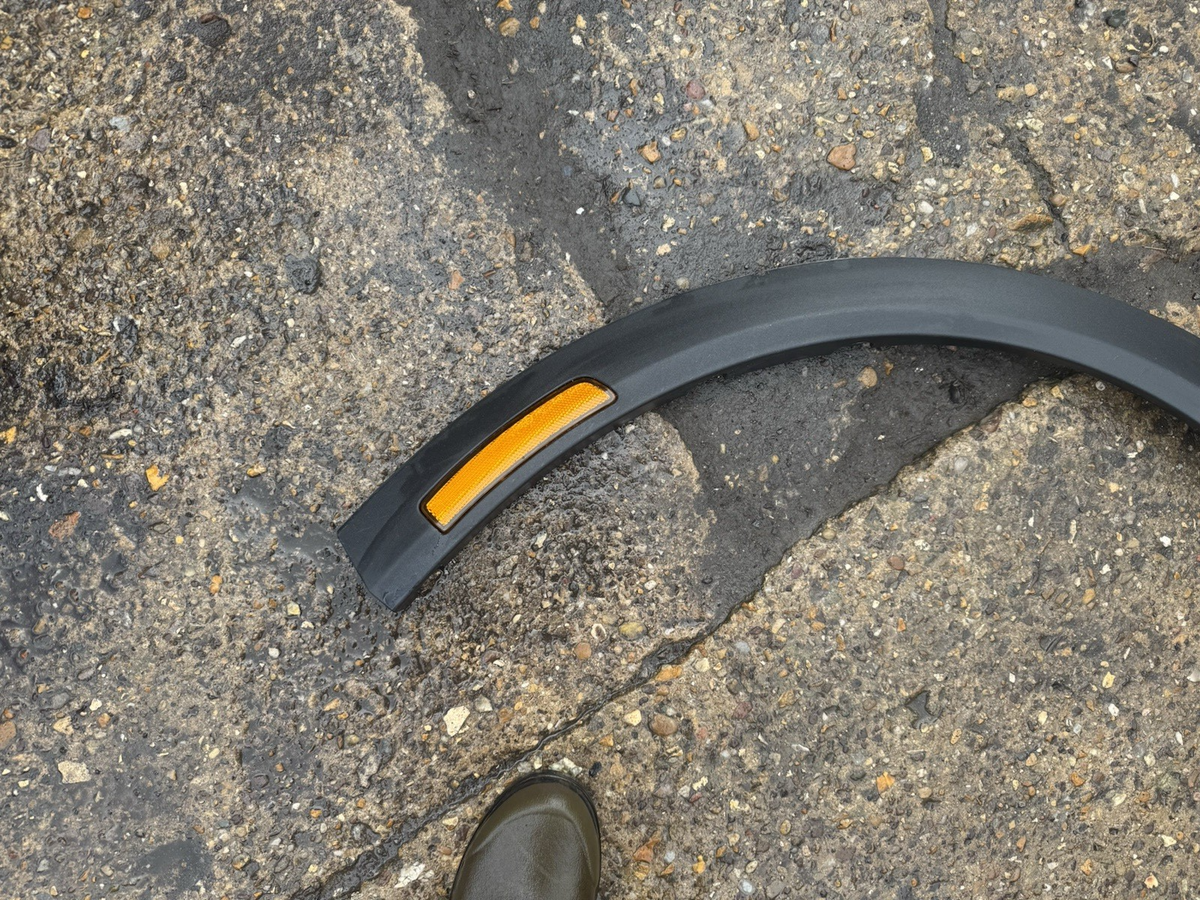 Ford Mustang Mach-E I 2023 Left Molding Wheel Arch Fender Front LJ8B-R16D239-ADW