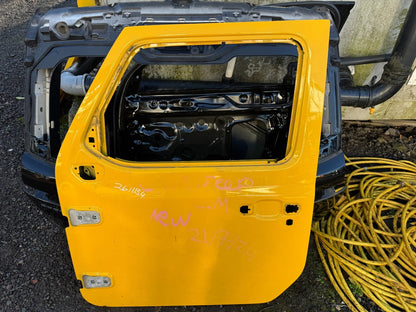 Front Door JEEP WRANGLER Yellow Left 2018-2024