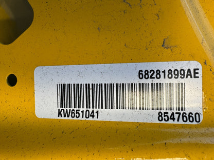 Front Door JEEP WRANGLER Yellow Left 2018-2024