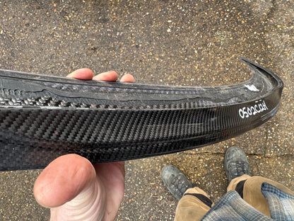 carbon spoiler unknown vehicle