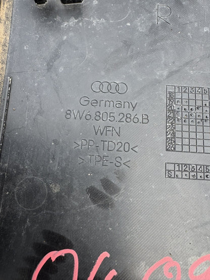 Audi A5 F5 B9 2017-2024 Front Right Headlight Cover Trim Panel 8W6 805 286 B