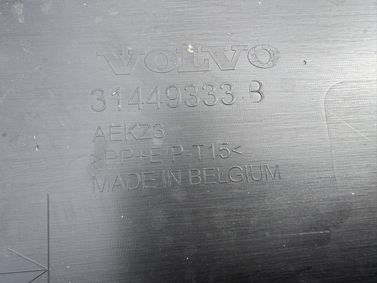 Volvo XC40 2018-2023 Rear Bumper Lower Section Valance PDC 31449333 Scratched