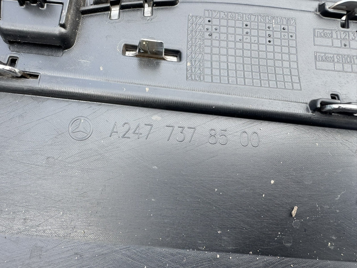 Mercedes GLA H247 EQA Rear Left Door Moulding Chrome A2477378900 A2477378500