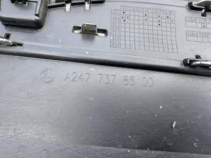 Mercedes GLA H247 EQA Rear Left Door Moulding Chrome A2477378900 A2477378500