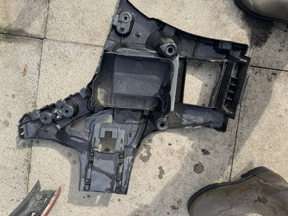 BMW 2 Series Gran Coupe F44 Rear Left Bumper Bracket Guide 51127477435 Cracked