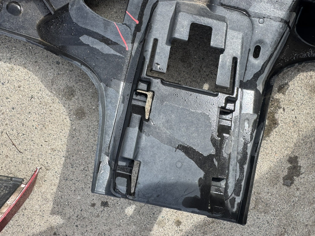 BMW 2 Series Gran Coupe F44 Rear Left Bumper Bracket Guide 51127477435 Cracked
