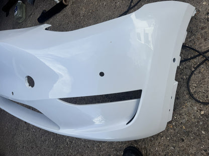 GENUINE TESLA MODEL Y 2021-2024 FRONT BUMPER WHITE PARKING SENSOR TYPE 1493736