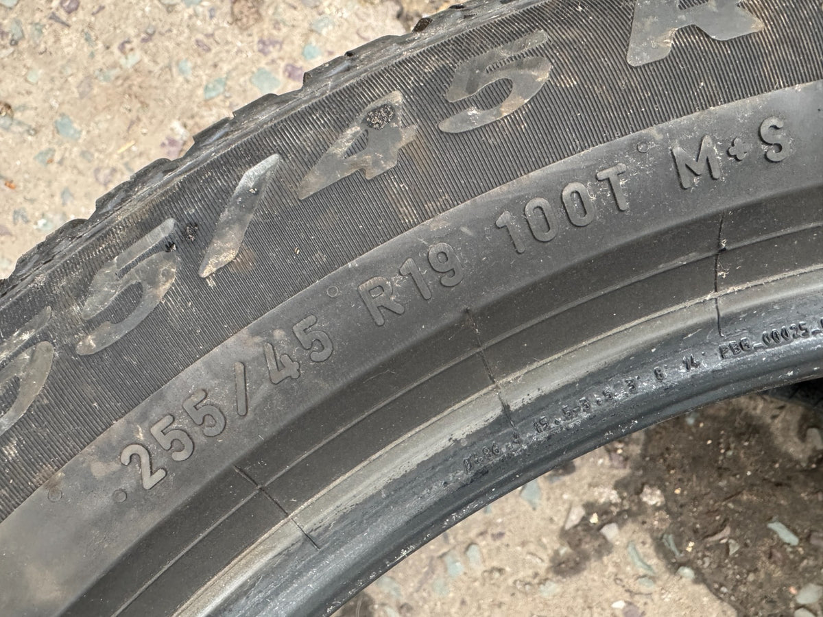 2x 255 45 19 100T PIRELLI ALL SEASON CINTURATO SF2 ELECT | DoT3623 | 5.5mm