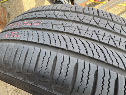 255 60 20 PIRELLI SCORPION ZERO ALL SEASON LR 113V PAIR 6.5mm NO REPAIRS