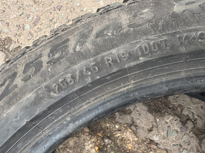 2x 255 45 19 100T PIRELLI ALL SEASON CINTURATO SF2 ELECT | DoT3623 | 5.5mm
