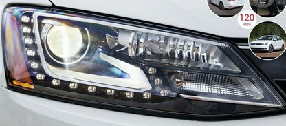 เลนส์กระจกไฟหน้าขวา Volkswagen Jetta 11-18