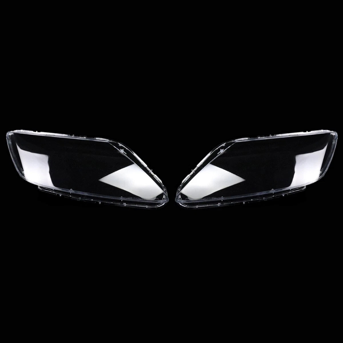 2x Bộ ốp mica kính đèn pha trước trong suốt cho Mazda CX-7 2007-2012