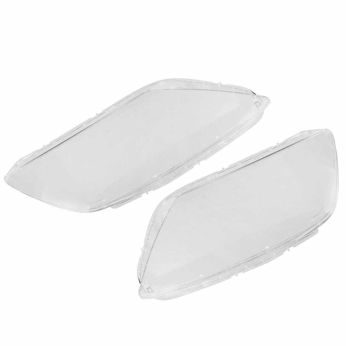 2x Bộ ốp mica kính đèn pha trước trong suốt cho Mazda CX-7 2007-2012