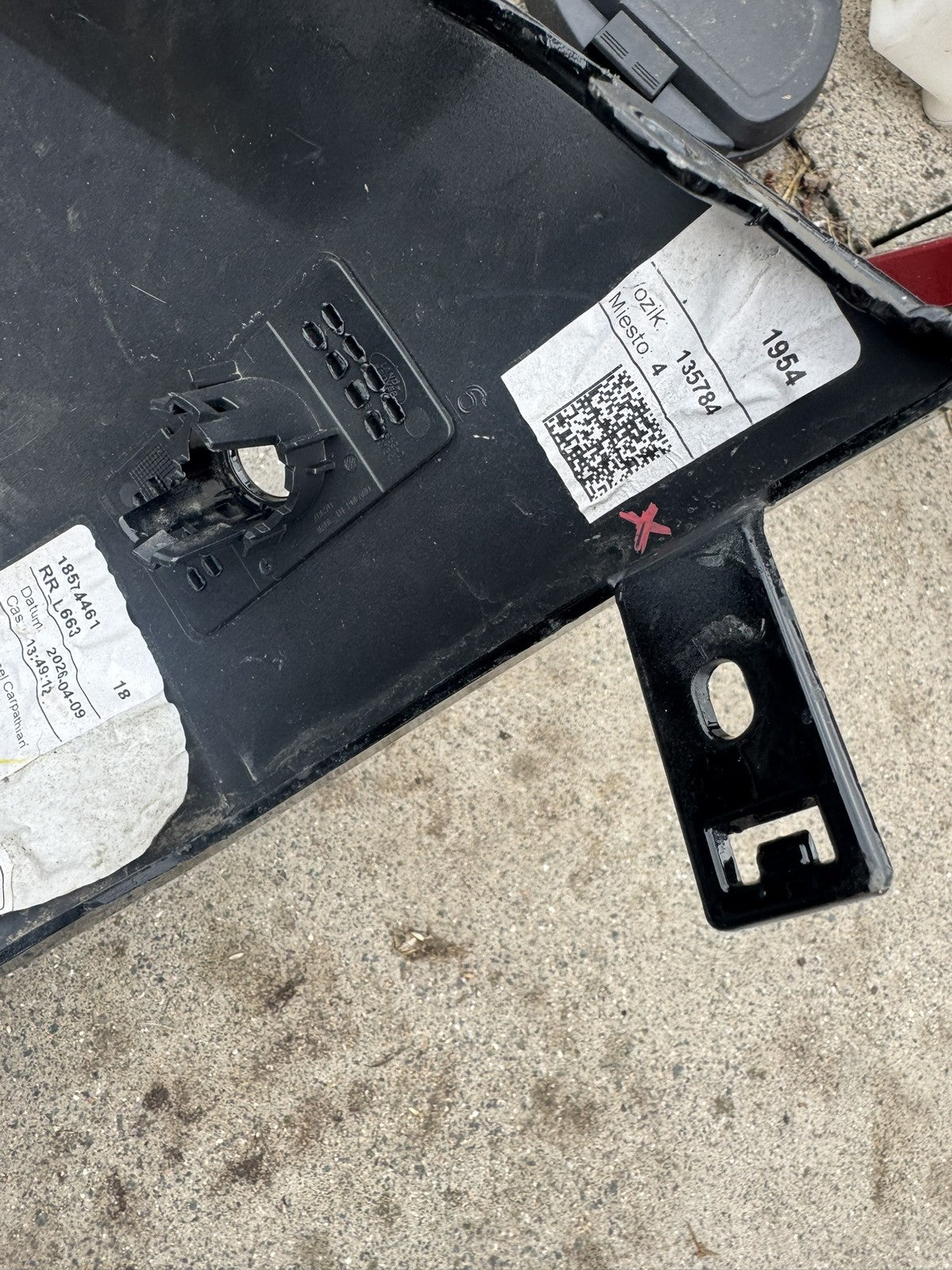 Land Rover Defender L663 Rear Left Bumper Corner L8B2-17D753-C Scratched
