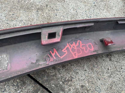 Jaguar I-Pace X590 Front Left Bumper Trim J9D3-17E837-A Red Scratched Damaged