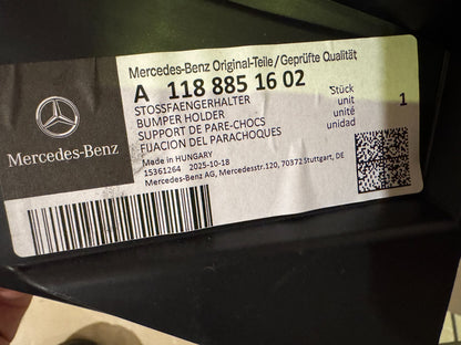 MERCEDES BENZ CLA C118 BRAKET DUDUKAN BUMPER SEBELAH KANAN A1188851602