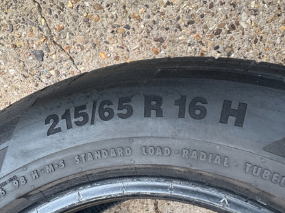215/65R16 Lốp xe ô tô Continental Cross Contact LX2 215 65 16 98H Chỉ số tải C Bám đường ướt