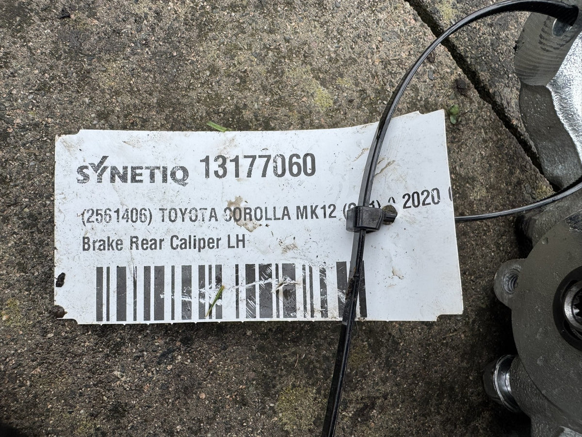 Toyota Corolla MK12 2019-2026 Rear Left Brake Caliper No Motor Spares Repairs