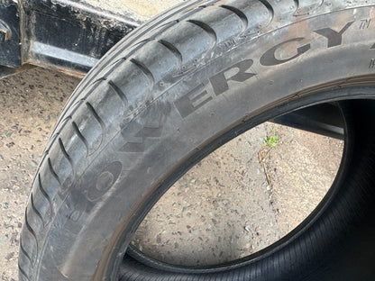 1 X 215 50 18 92W PIRELLI POWERGY ผ่านการทดสอบแล้ว ฟรีค่าจัดส่ง 5.5MM ปลายปี 2023