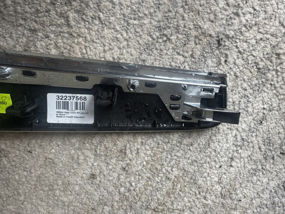 Volvo V90 S90 Rear Right Door Interior Decor Trim Strip 31417334 32237568