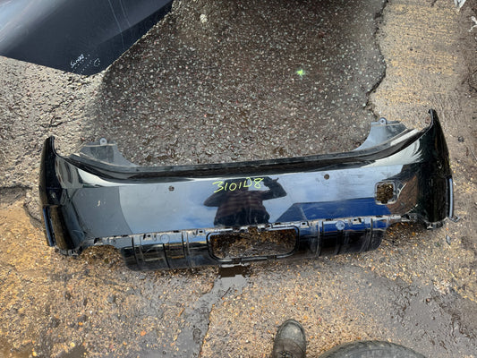 Mini Cooper galinis buferis originalus juodas F66 2024 - 2025 subraižytas BE PDC LAIKIKLIŲ